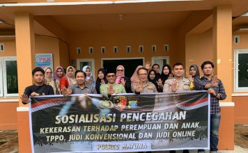 Polres Natuna Gencarkan Sosialisasi Cegah TPPO, Warga Diimbau Waspadai Bujuk Rayu Pekerja Migran Non Prosedural