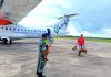 Hari Ketiga Idul Fitri, Babinpotdirga Lanud RSA Laksanakan Pengamanan Penerbangan dan Transportasi Laut di Natuna