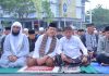 Puluhan Ribu Jamaah Padati Halaman Balai Kota Payakumbuh untuk Salat Idulfitri 1446 Hijriah