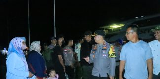 Kapolres Anambas Bersama Forkopimda Tinjau Langsung Arus Balik di Pelabuhan Tarempa, Pastikan Situasi Aman Terkendali