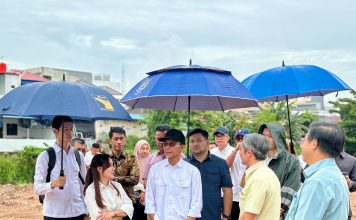 Kepala BP Batam dan Wakil Kepala BP Batam Tinjau Penataan Sungai Baloi Indah