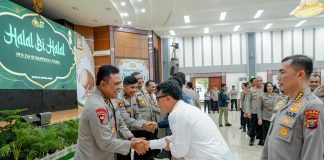 Halal Bihalal Polda Sumut Pererat Hubungan Antar Personel