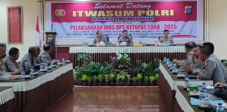 Kapolres Simalungun Dampingi Kunjungan Tim Itwasum Polri dalam Rangka Was Ops Ketupat Toba-2025