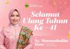 Ulang Tahun ke-41, Ny. Maratusholiha Nizar Dapat Ucapan Khusus dari Diskominfo Lingga