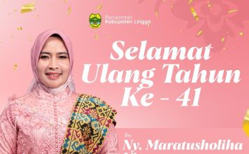 Ulang Tahun ke-41, Ny. Maratusholiha Nizar Dapat Ucapan Khusus dari Diskominfo Lingga