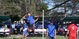 Semarak Final Voli Satker Warnai HUT Ke-79 TNI AU di Lanud RSA Natuna