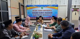 Sekda Bengkalis Pimpin Rapat Persiapan Pembentukan Sekolah Rakyat