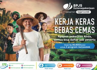 Nikmati Manfaat Program BPJS Ketenagakerjaan hanya dengan Rp36.800,-