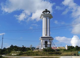 Di Anggarkan Rp1,7 Miliar Tahun 2024, Proyek Pembangunan Tugu Religi Labungkari Belum Sepenuhnya Rampung