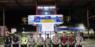 Polres Natuna Gelar Patroli Blue Light, Sasaran Tempat Ibadah, Pusat Keramaian dan Objek Vital