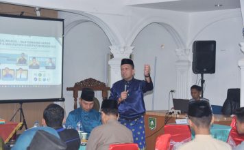 Bupati Bengkalis Hadiri Halal Bihalal dan Silaturahmi, Pemuda dan Mahasiswa Kabupaten Bengkalis