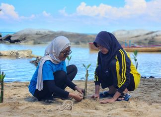 Kolaborasi Anambas Foundation Bersama Komunitas KOMPAK dalam Peringatan Hari Bumi