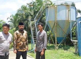 Respon Cepat Terkait Air Keruh, Al Farlaky Sidak PDAM Cabang Ranto Peureulak