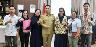 Wakil Bupati Simalungun Terima Tamu Dari Rumah Sakit Harapan Pematangsiantar