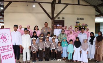 HUT YKB Ke-45 Tahun 2025: Yayasan Kemala Bhayangkari Cabang Lingga Salurkan Tali Asih ke Panti Asuhan