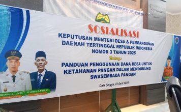 Sosialisasi Dana Desa 2025, Komitmen Kabupaten Lingga Wujudkan Desa Mandiri dan Tangguh Pangan