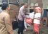 Peduli Korban Bencana, Polsek Tigalingga Bantu Warga Terdampak Angin Puting Beliung