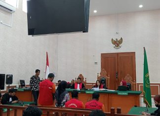 Hakim PN Karimun Vonis Mati 3 Terdakwa Sabu 106 Kg Warga Asal India