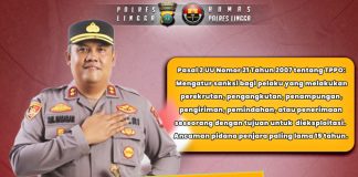 Cegah TPPO, AKBP Pahala Martua Nababan, S.H., S.I.K., M.H., Ajak Masyarakat Lebih Waspada dan Aktif Melapor