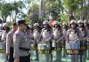 Kapolres Natuna Pimpin Apel Kesiapsiagaan Pengamanan May Day 2025