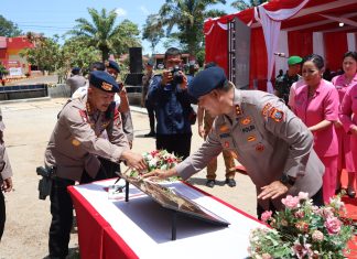 Kapolda Sumut Resmikan Masjid Hubbul Waton di Batalyon C Pelopor Brimob