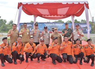Kasmarni Ikuti Apel Kesiapsiagaan Karhutla Nasional yang Dipimpin Menko Polkam