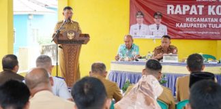 Wabup Nadirsyah Pimpin Rakor Pembangunan Infrastruktur : Wujudkan Peningkatan Kualitas Jalan Di Gunung Agung