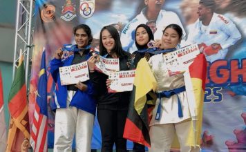 Bripda Jessica, Polwan di Polda Riau, Sabet Medali Emas Kejuaraan Karate di Malaysia