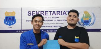 Pengurus PC PMII Tanjungpinang Bintan Baru Terbentuk, Siap Bersinergi Dengan Pemerintah dan Masyarakat