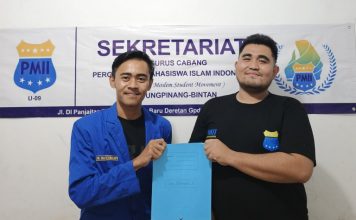 Pengurus PC PMII Tanjungpinang Bintan Baru Terbentuk, Siap Bersinergi Dengan Pemerintah dan Masyarakat