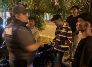 Tim Ops Pekat Toba 2025 Bubarkan Balap Liar Dini Hari, 8 Orang Diamankan