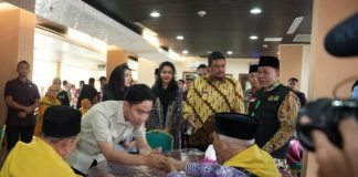 Bersama Wapres RI, Gubernur Sumut Bobby Nasution Sapa Calon Jemaah Haji