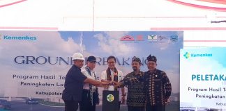 Menteri Kesehatan Hadiri Peletakan Batu Pertama Peningkatan RSUD Buton Tengah ke Tipe C, Bupati Azhari : Ini Rahmat yang Luar Biasa