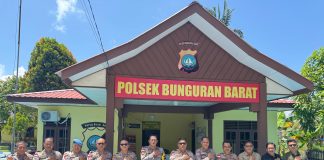 Tinjau Harkamtibmas dan Motivasi Personil, Kapolres Natuna Kunjungi Polsek Bunguran Barat