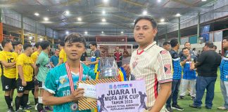 Ketua DPRD Anambas Apresiasi MUFA AFK Cup 2025, Wadah Strategis Cetak Atlet Futsal Berprestasi
