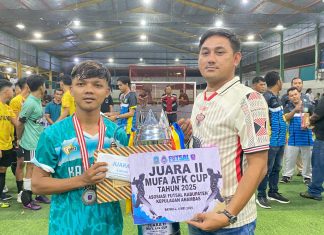 Ketua DPRD Anambas Apresiasi MUFA AFK Cup 2025, Wadah Strategis Cetak Atlet Futsal Berprestasi
