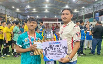 Ketua DPRD Anambas Apresiasi MUFA AFK Cup 2025, Wadah Strategis Cetak Atlet Futsal Berprestasi