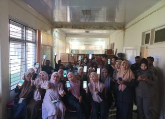 Memperingati hari buruh, Satpol PP dan WH Lhokseumawe Ikuti Sosialisasi Program JMO