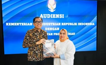 Bupati Kasmarni Sampaikan Potensi Kawasan Industri Buruk Bakul kepada Wamen Perindustrian Republik Indonesia
