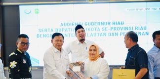 Bupati Kasmarni Dorong Penguatan Sektor Kelautan Bengkalis, Tiga Usulan Strategis Disampaikan ke Wamen KKP