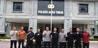 Perkuat Sinergi Pemeliharaan Kamtibmas, Kapolres Aceh Timur Sambut Kunjungan Kalapas Kelas IIB Idi