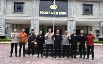 Perkuat Sinergi Pemeliharaan Kamtibmas, Kapolres Aceh Timur Sambut Kunjungan Kalapas Kelas IIB Idi