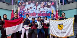 Atlet Forki Batam Boyong Dua Emas di Kejuaraan Internasional Silent Knight ke-14 Kuala Lumpur Malaysia