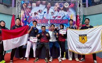 Atlet Forki Batam Boyong Dua Emas di Kejuaraan Internasional Silent Knight ke-14 Kuala Lumpur Malaysia