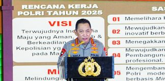 Tutup Rakernis SSDM dan Slog, Kapolri Komitmen Dukung Program Pemerintah