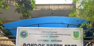 Kondisi Memprihatinkan, Asrama Mahasiswa Natuna di Bandung Butuh Perbaikan