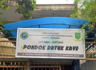Kondisi Memprihatinkan, Asrama Mahasiswa Natuna di Bandung Butuh Perbaikan