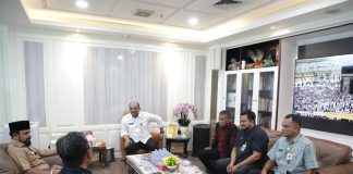 Temui Safrizal, Bupati Al- Farlaky Usul Sarpras Pemadam Kebakaran