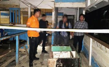 INAFIS Satreskrim Polres Aceh Timur Olah TKP Pembakaran Kendaraan di PT. Atakana Company