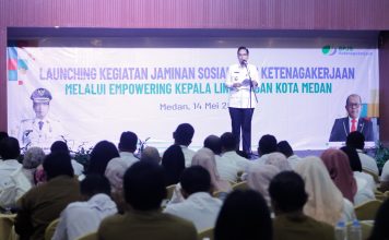 Rico Waas Minta Setiap Kepling Ajak 25 Warganya Ikut BPJS Ketenagakerjaan